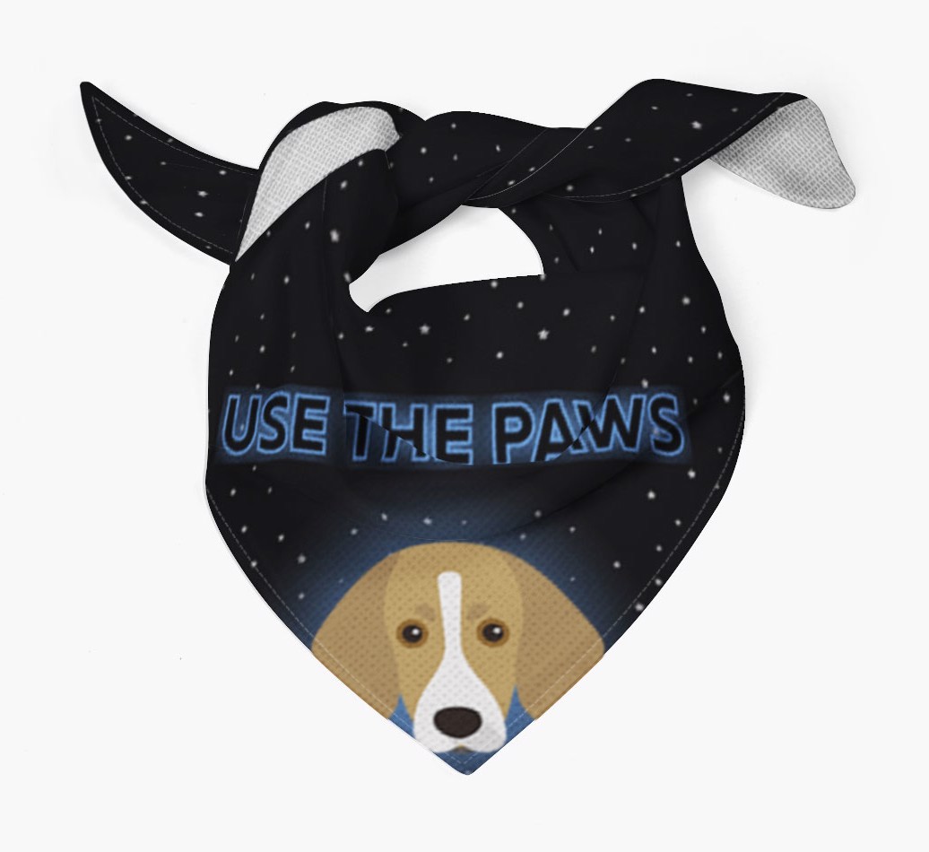 Use The Paws: Personalized {breedFullName} Bandana