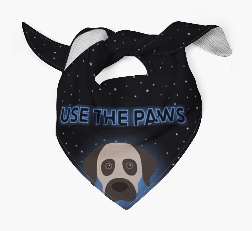 Use The Paws: Personalized {breedFullName} Bandana