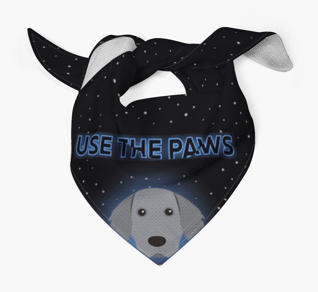 Use The Paws: Personalized {breedFullName} Bandana