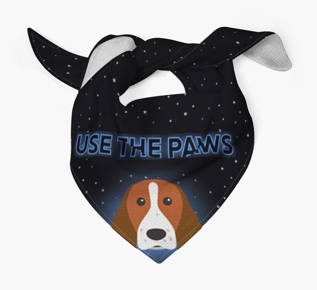 Use The Paws: Personalized {breedFullName} Bandana