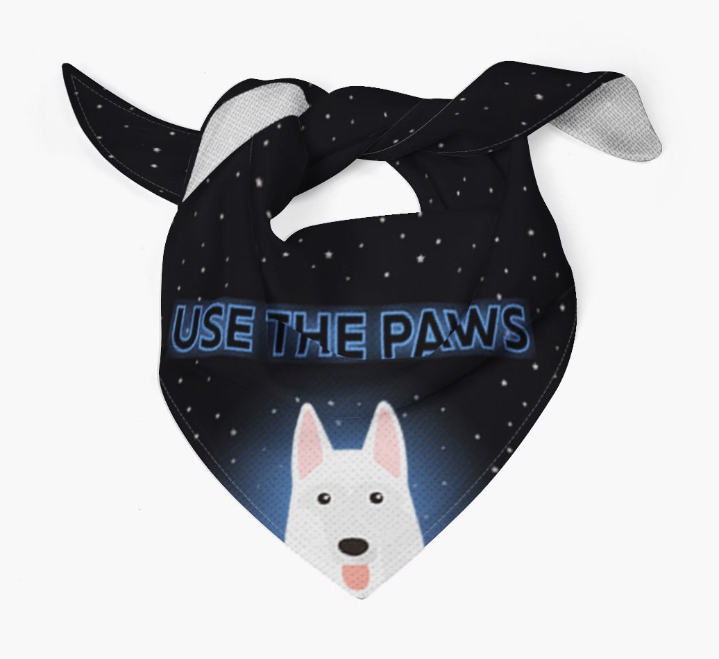 Use The Paws: Personalized {breedFullName} Bandana