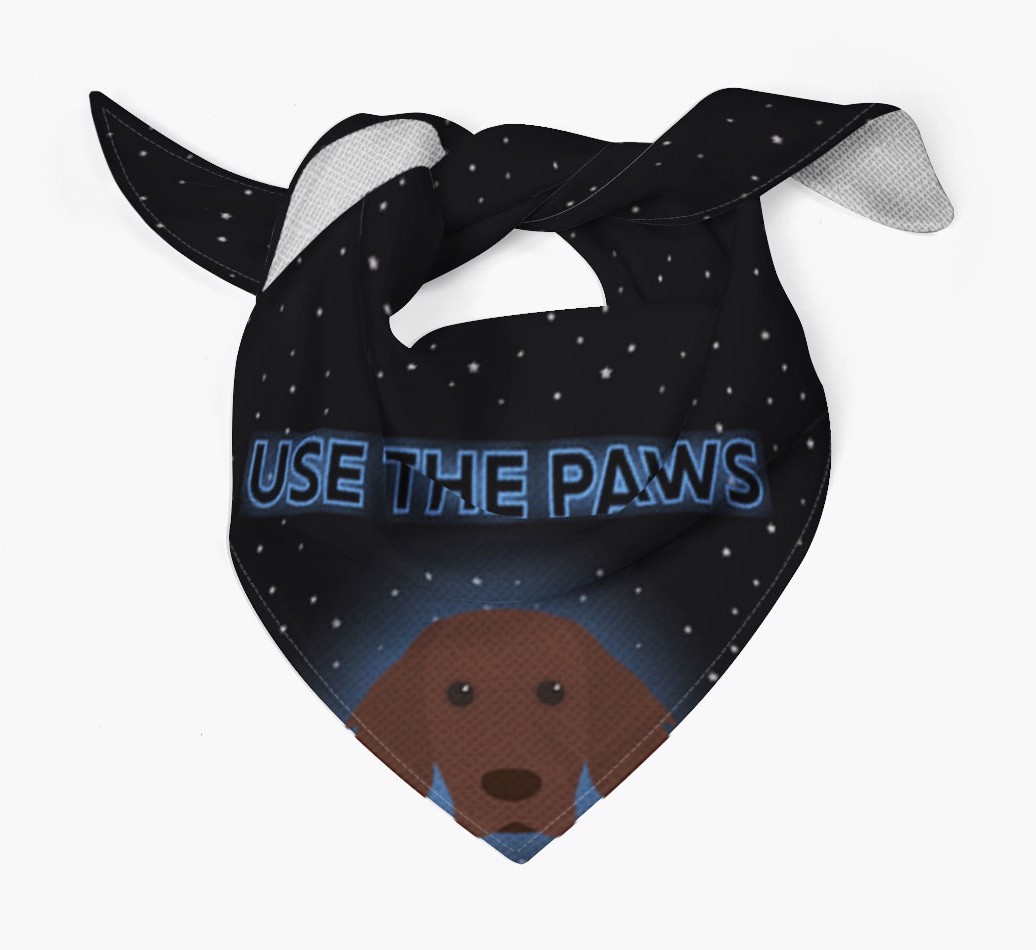 Use The Paws: Personalized {breedFullName} Bandana