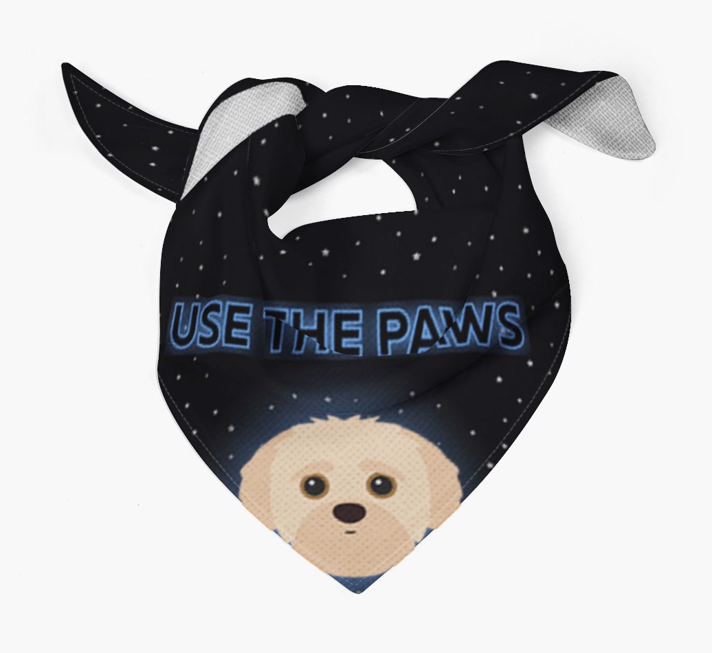 Use The Paws: Personalized {breedFullName} Bandana