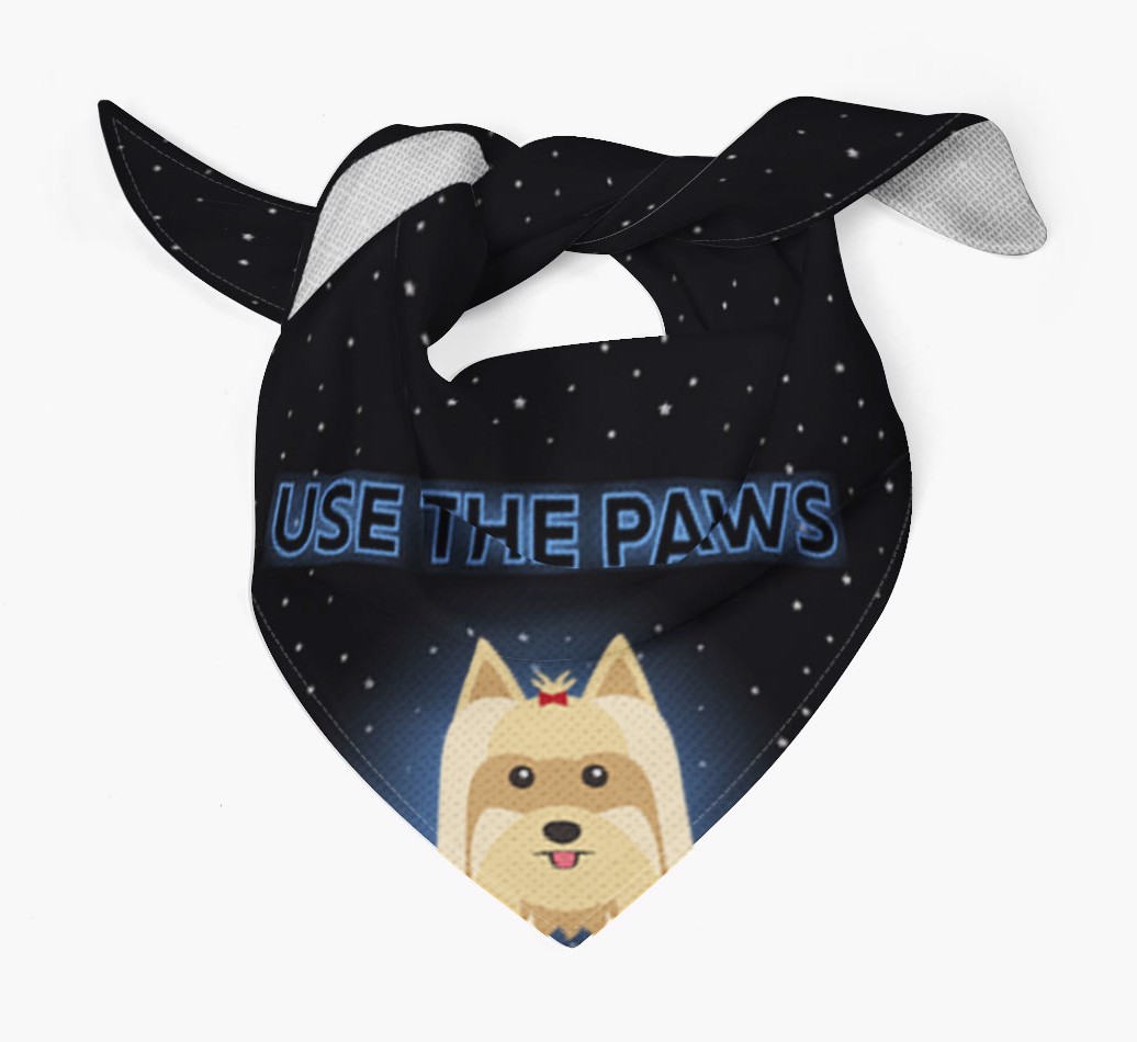 Use The Paws: Personalized {breedFullName} Bandana