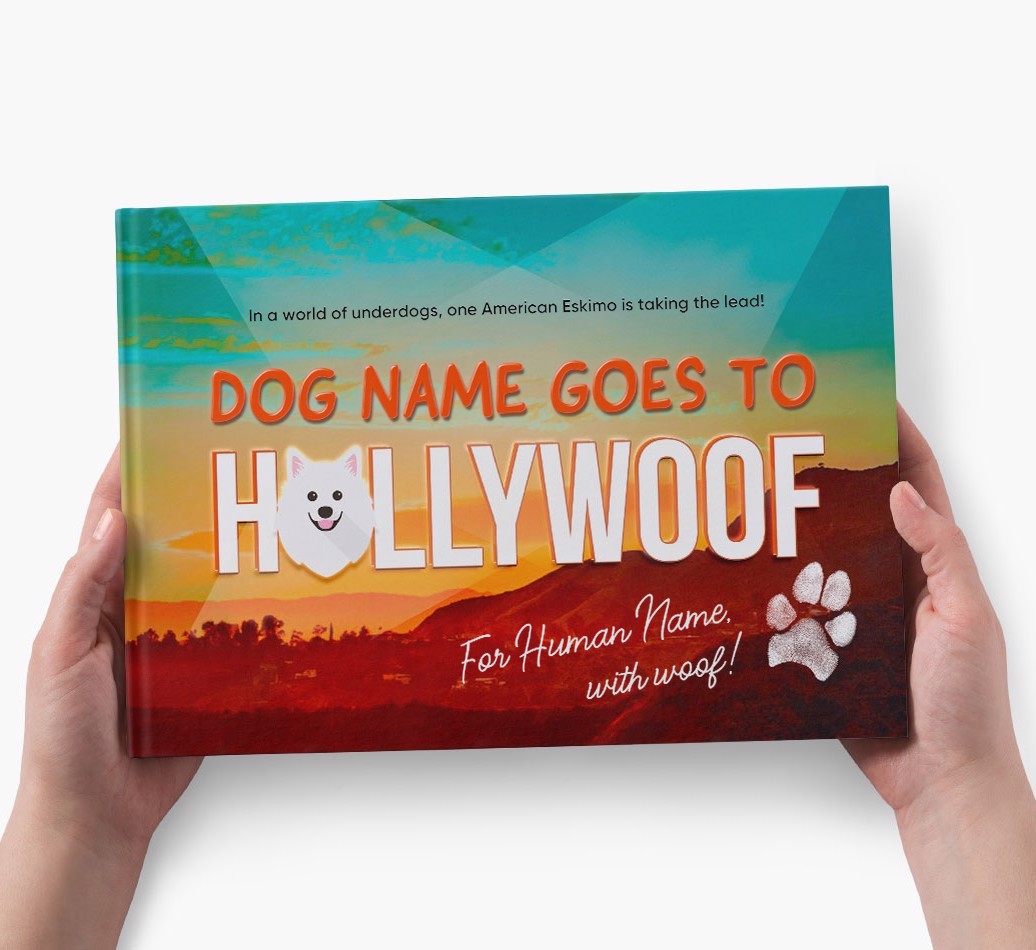 Personalised Book: {dogsName} Goes to Hollywoof