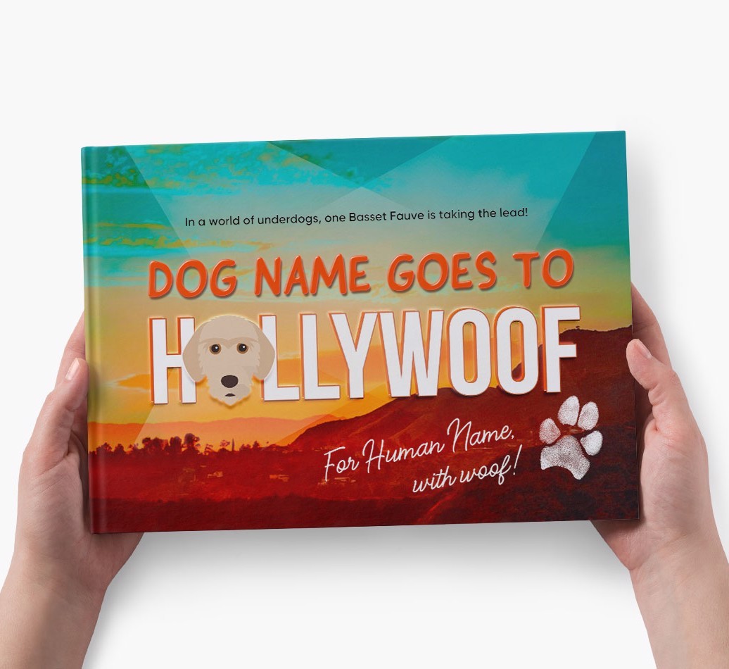 Personalised Book: {dogsName} Goes to Hollywoof