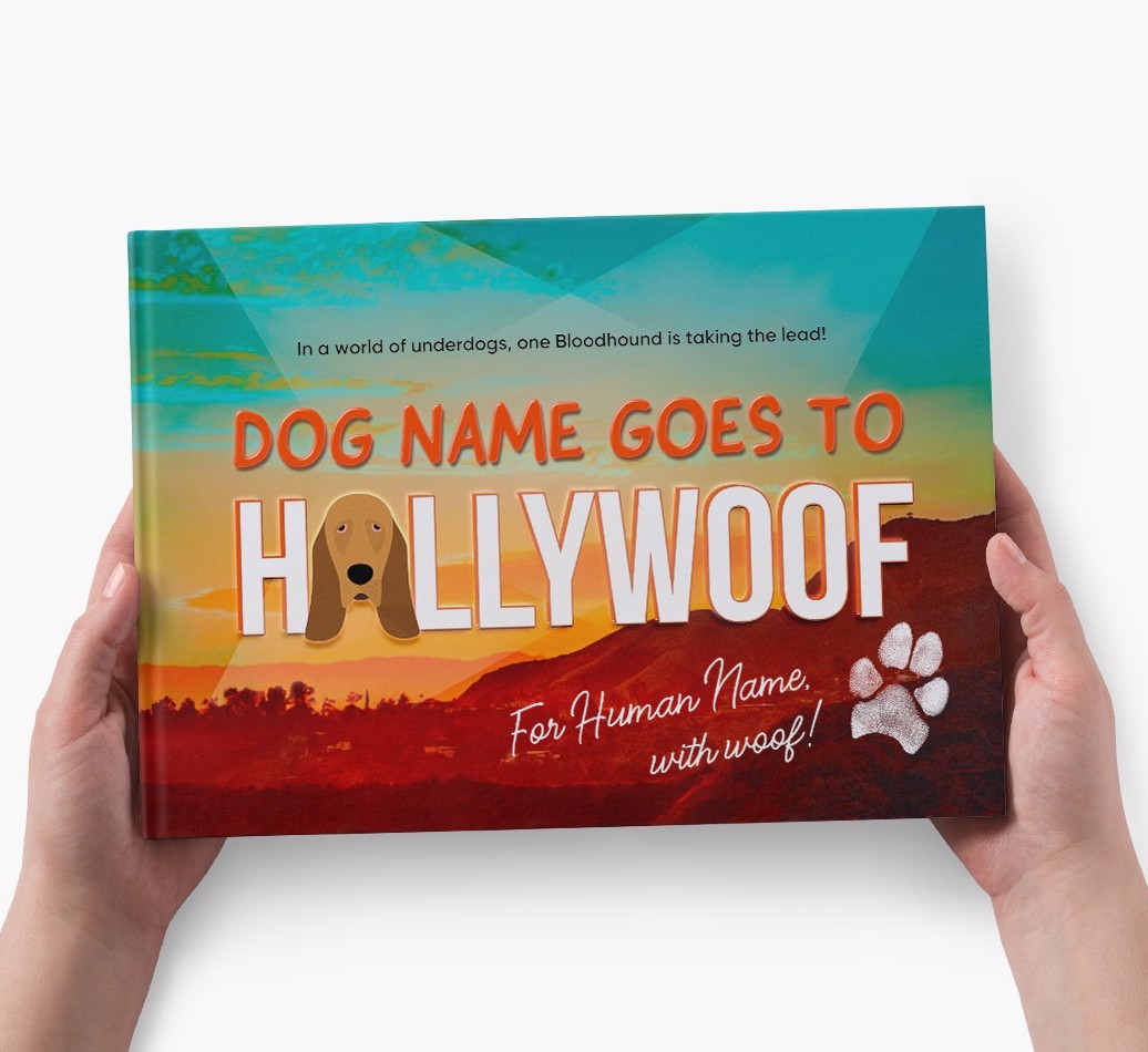 Personalised Book: {dogsName} Goes to Hollywoof