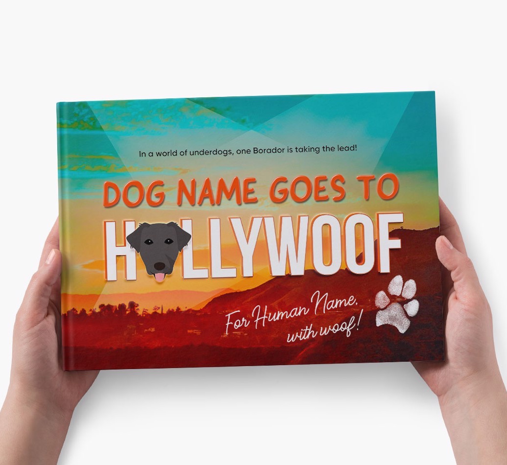Personalised Book: {dogsName} Goes to Hollywoof