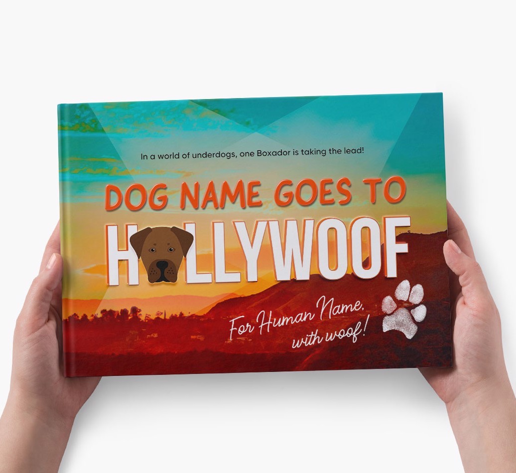 Personalised Book: {dogsName} Goes to Hollywoof