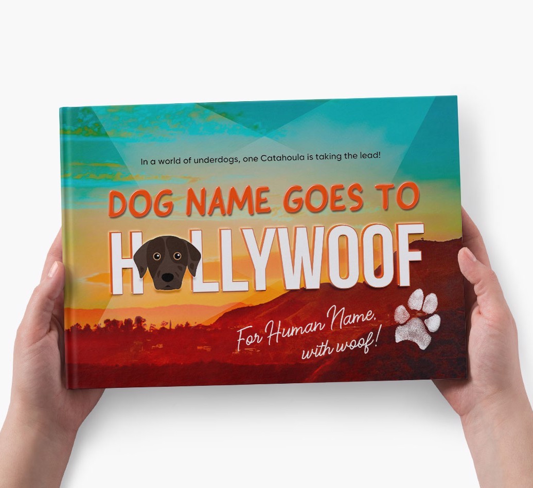 Personalised Book: {dogsName} Goes to Hollywoof