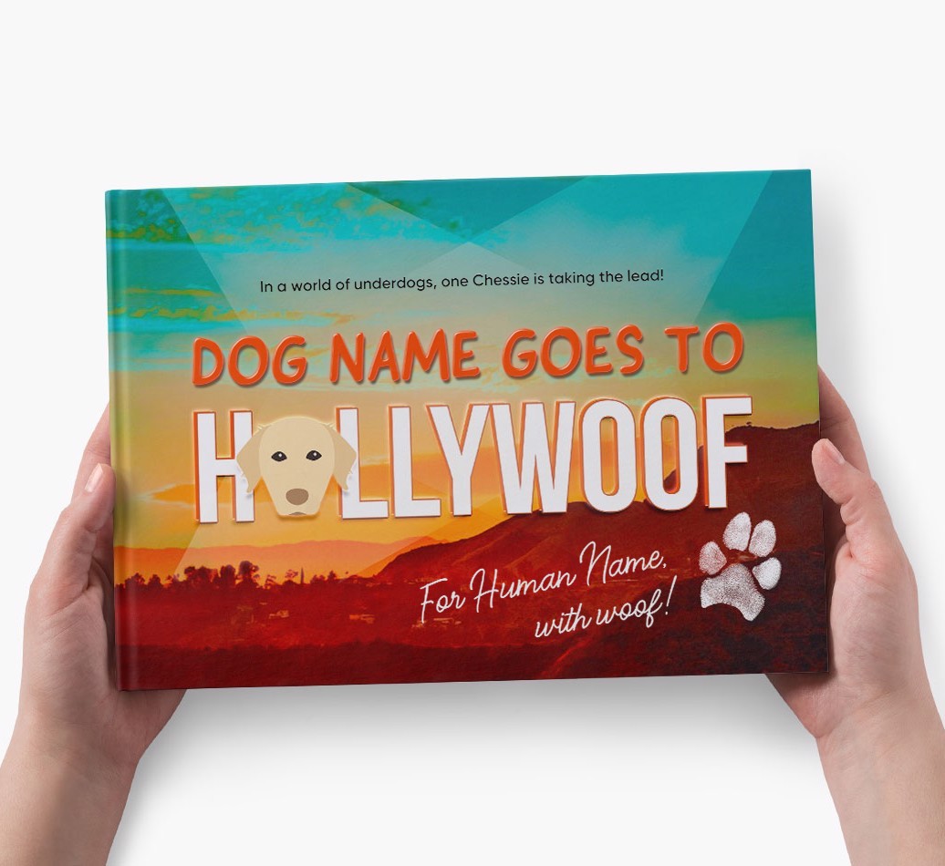 Personalised Book: {dogsName} Goes to Hollywoof