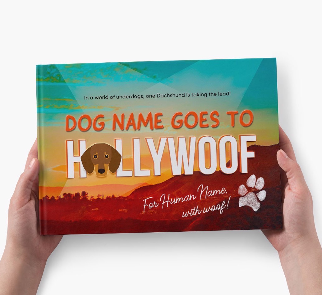 Personalised Book: {dogsName} Goes to Hollywoof