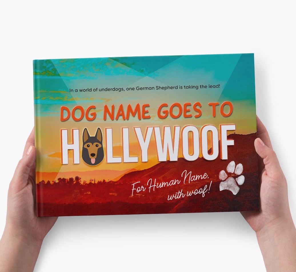 Personalised Book: {dogsName} Goes to Hollywoof