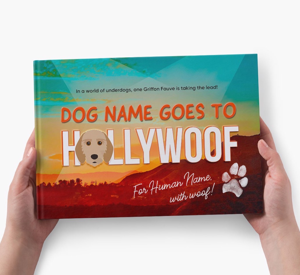 Personalised Book: {dogsName} Goes to Hollywoof