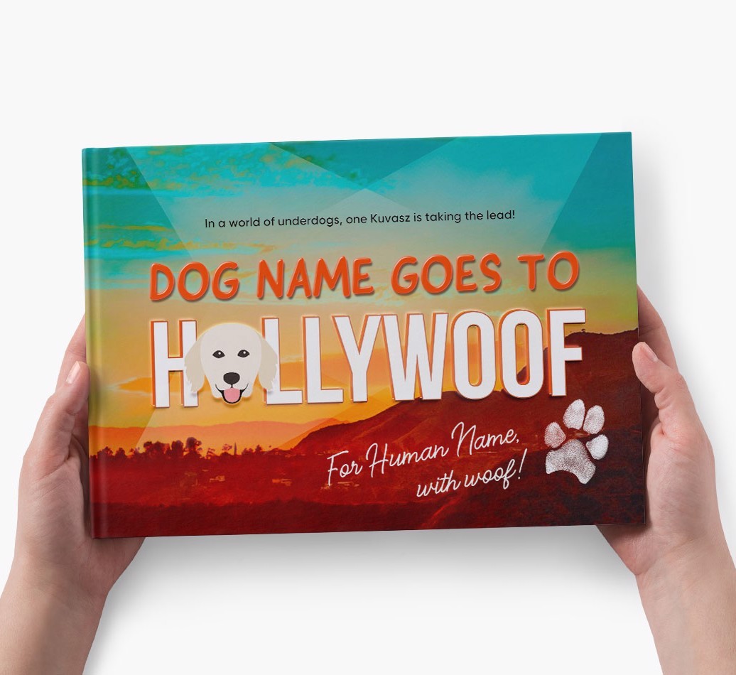 Personalised Book: {dogsName} Goes to Hollywoof