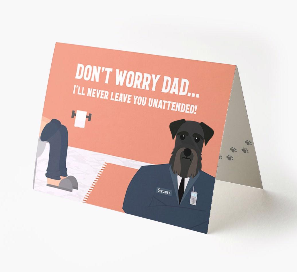 I'll Never Leave You Unattended: Personalised {breedFullName} Card