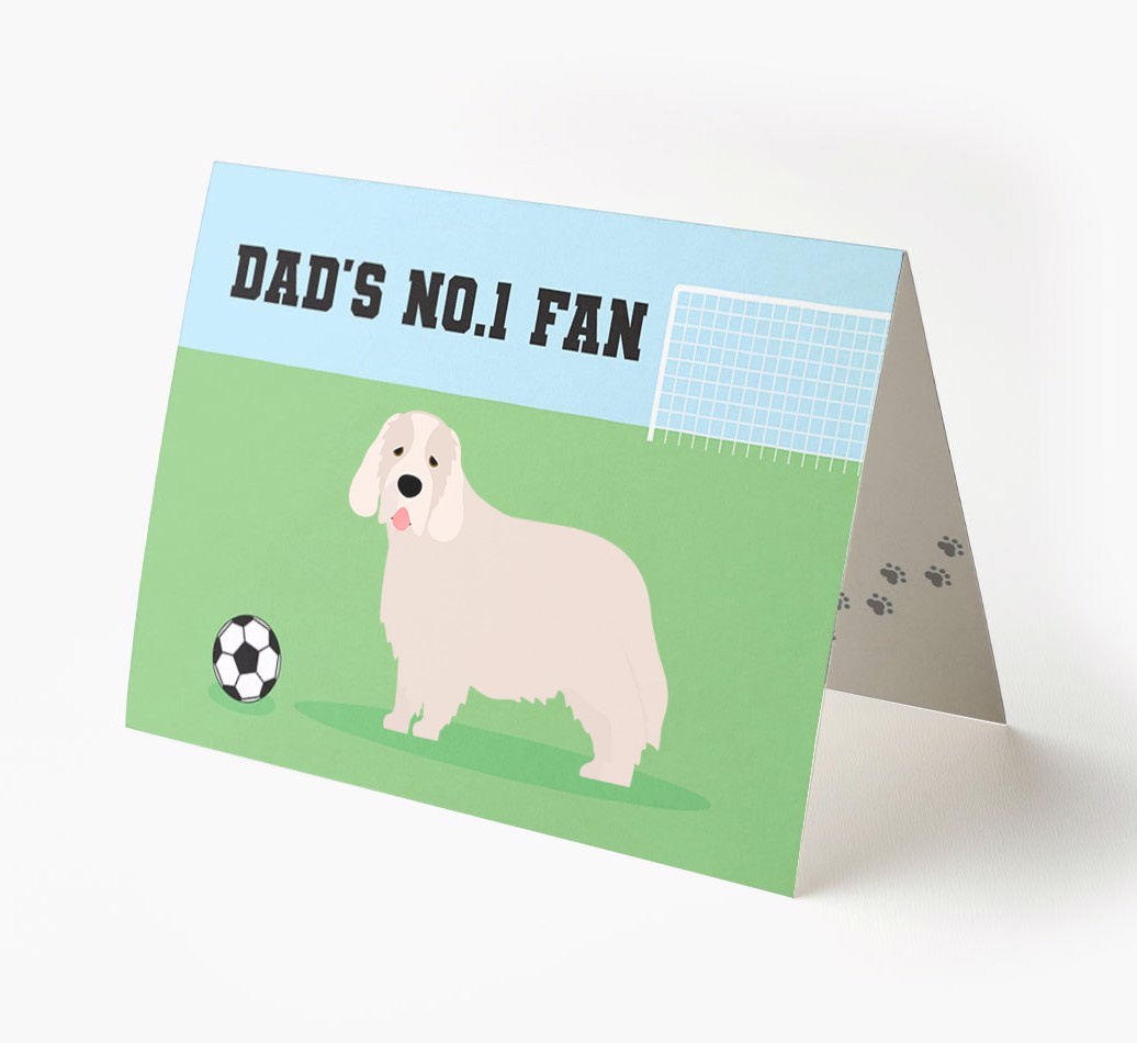 No.1 Fan - Football: Personalised {breedFullName} Card