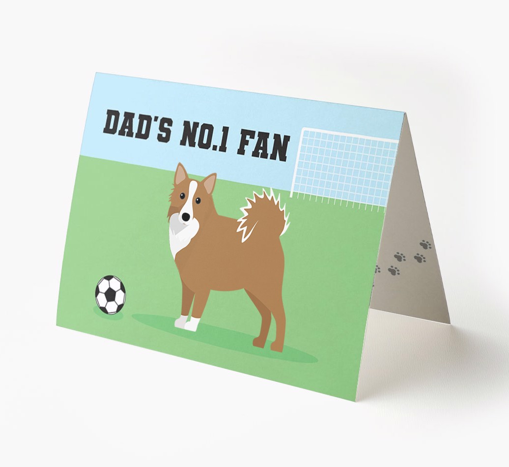 No.1 Fan - Football: Personalised {breedFullName} Card