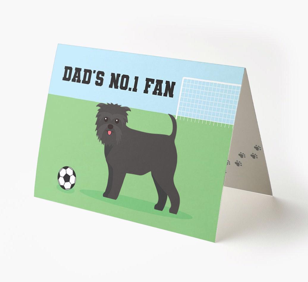 No.1 Fan - Football: Personalised {breedFullName} Card