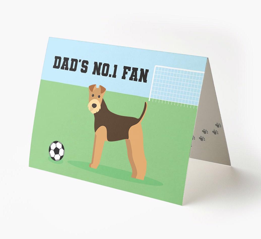 No.1 Fan - Football: Personalised {breedFullName} Card