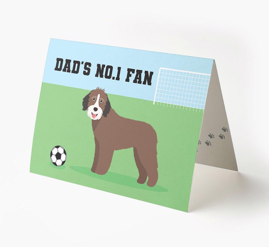 No.1 Fan - Football: Personalised {breedFullName} Card