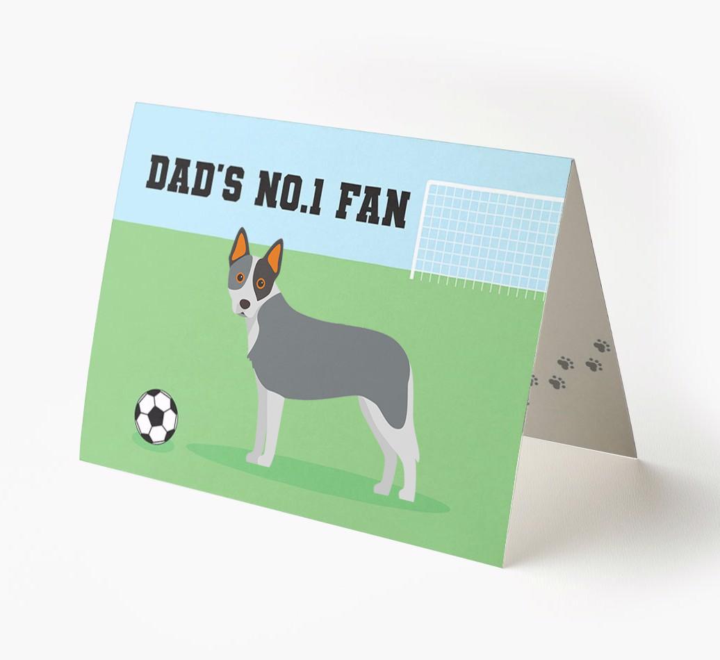 No.1 Fan - Football: Personalised {breedFullName} Card