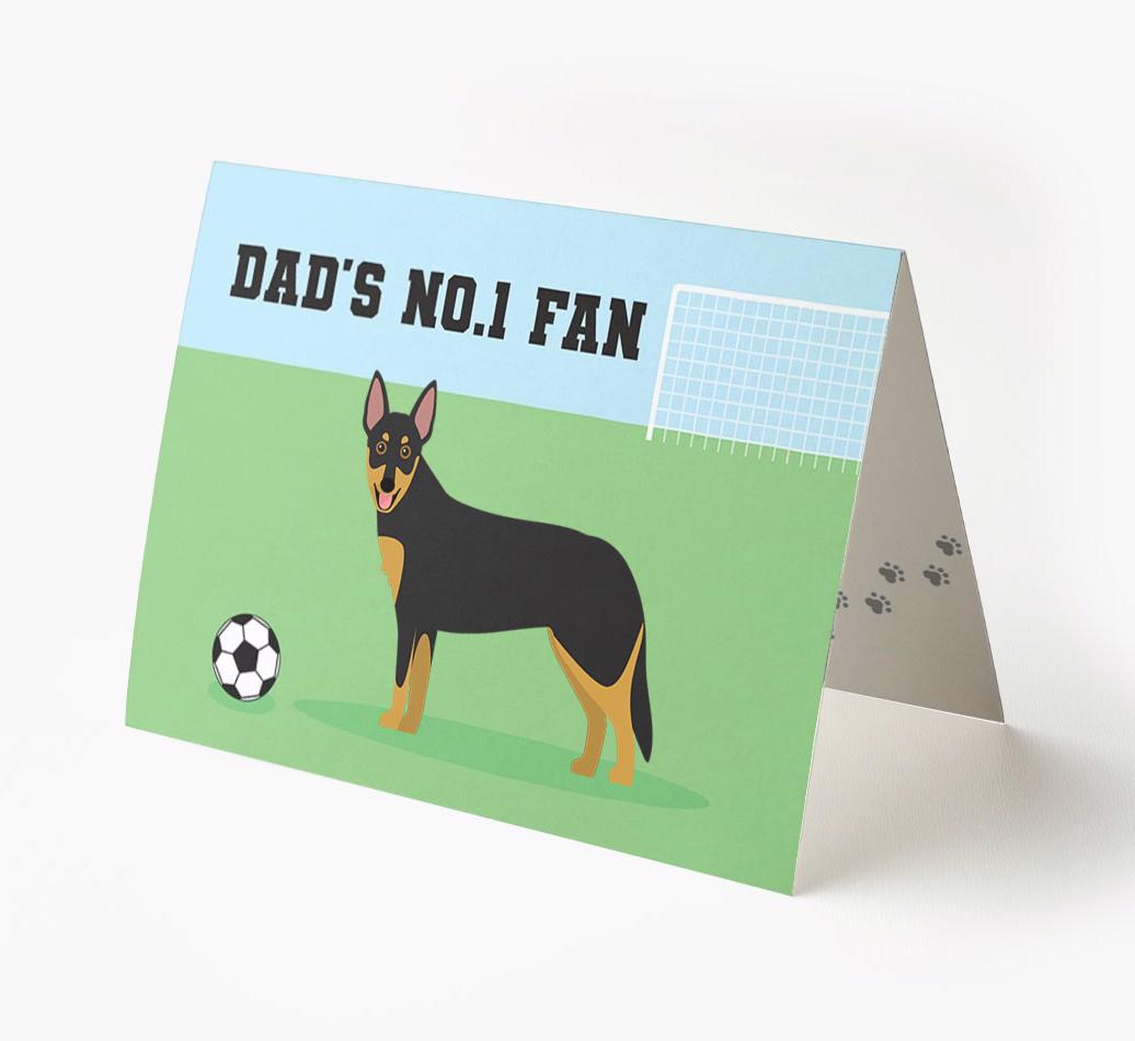No.1 Fan - Football: Personalised {breedFullName} Card