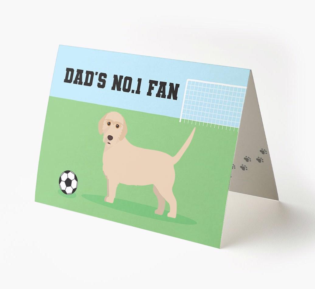 No.1 Fan - Football: Personalised {breedFullName} Card