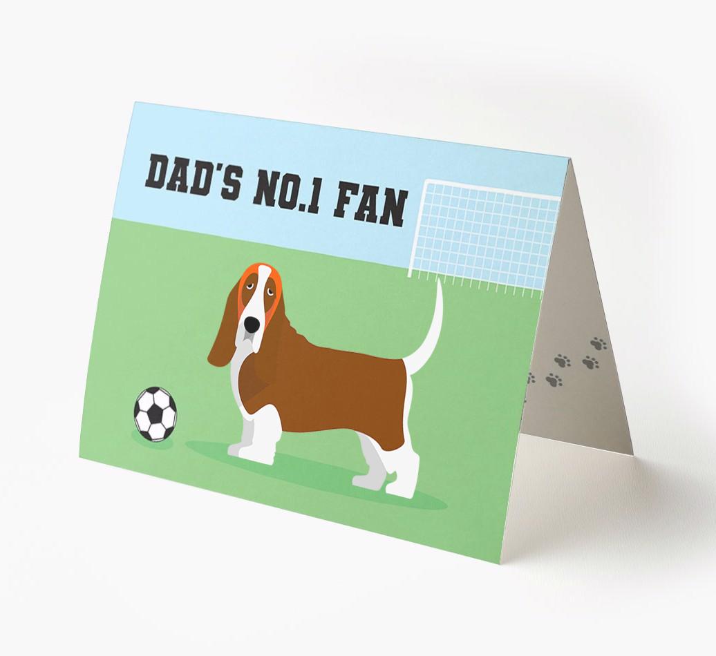 No.1 Fan - Football: Personalised {breedFullName} Card
