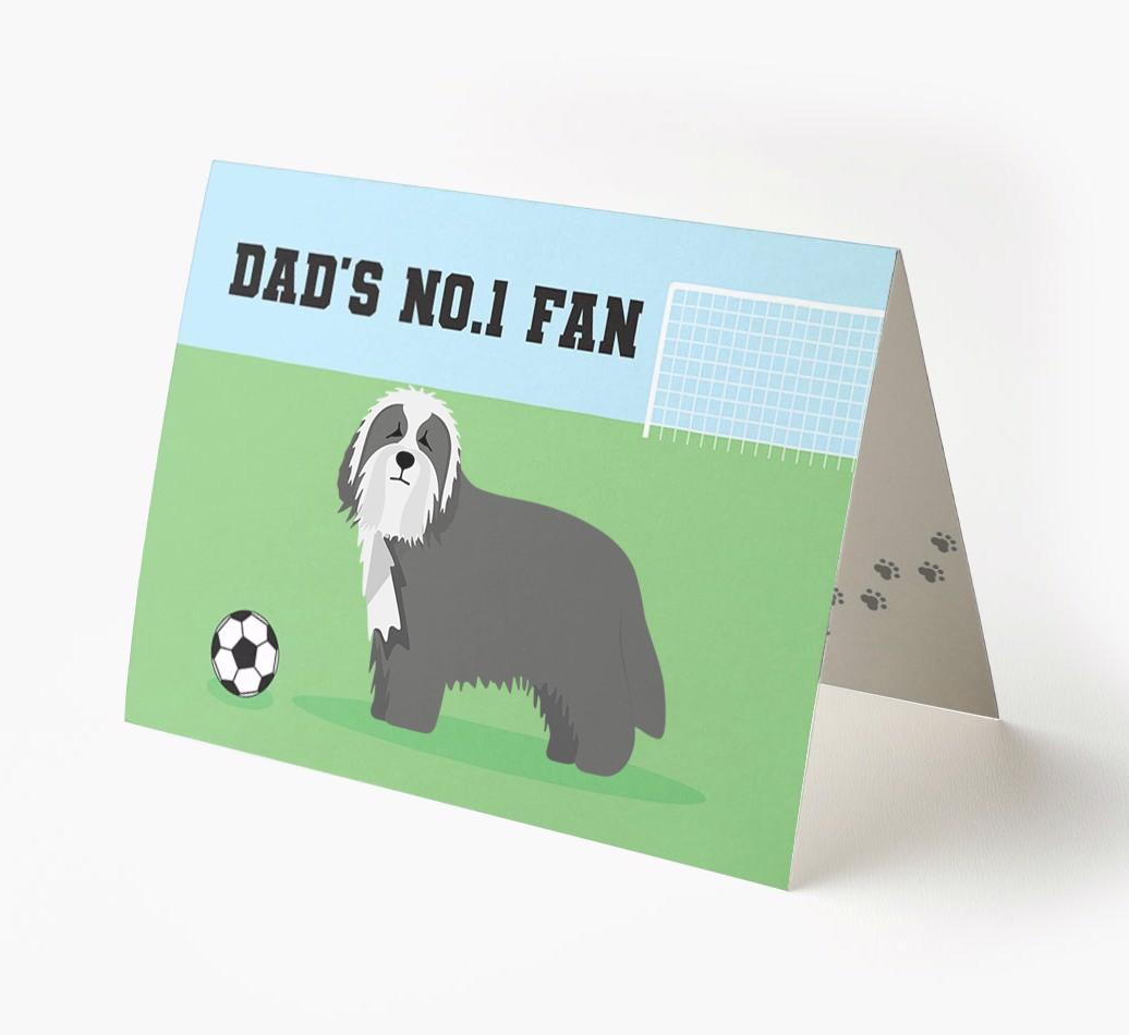 No.1 Fan - Football: Personalised {breedFullName} Card