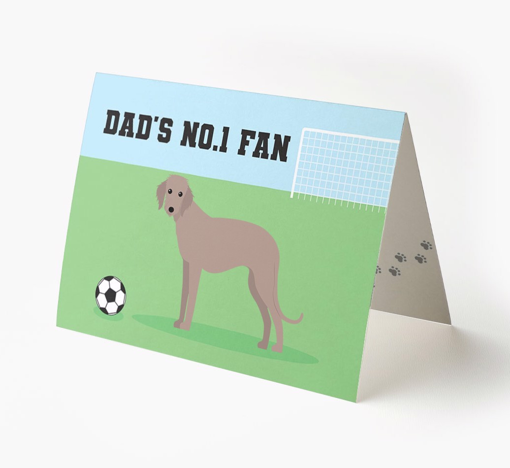 No.1 Fan - Football: Personalised {breedFullName} Card