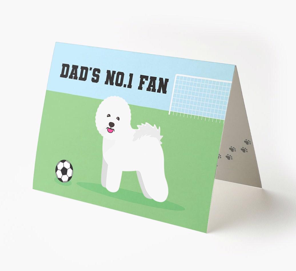 No.1 Fan - Football: Personalised {breedFullName} Card