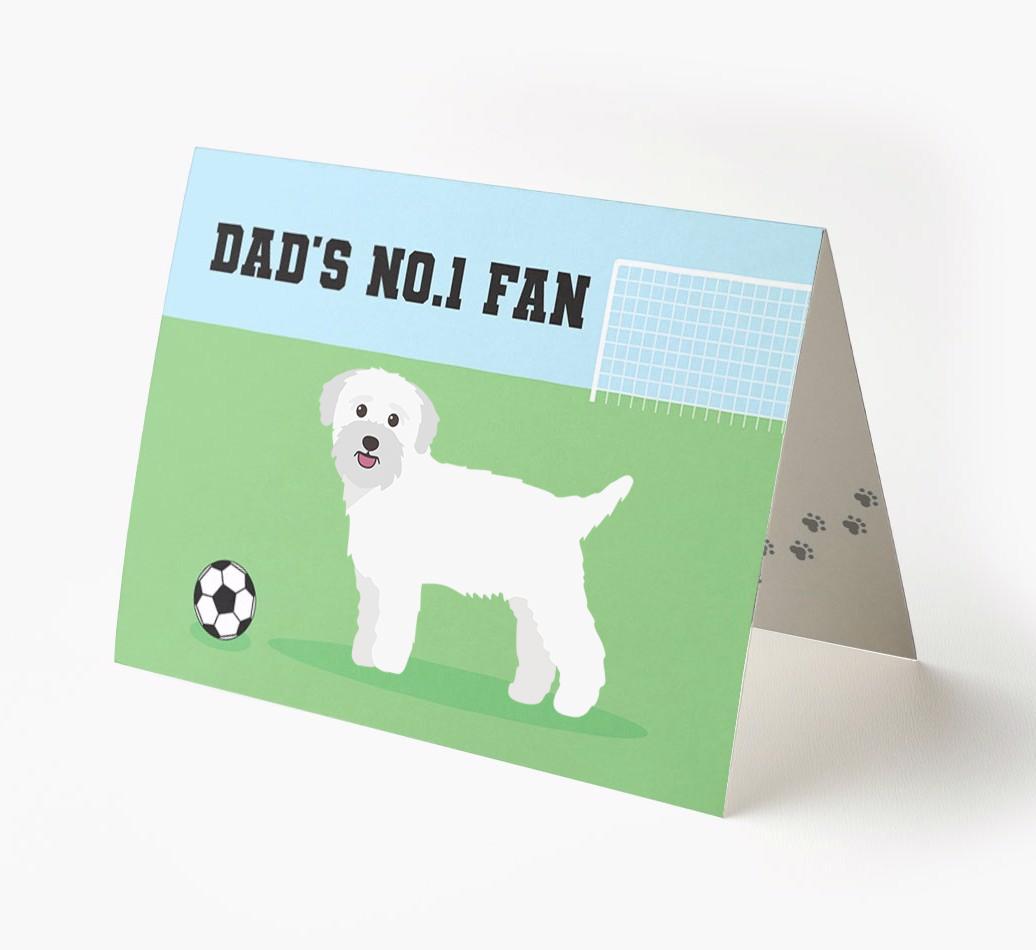 No.1 Fan - Football: Personalised {breedFullName} Card