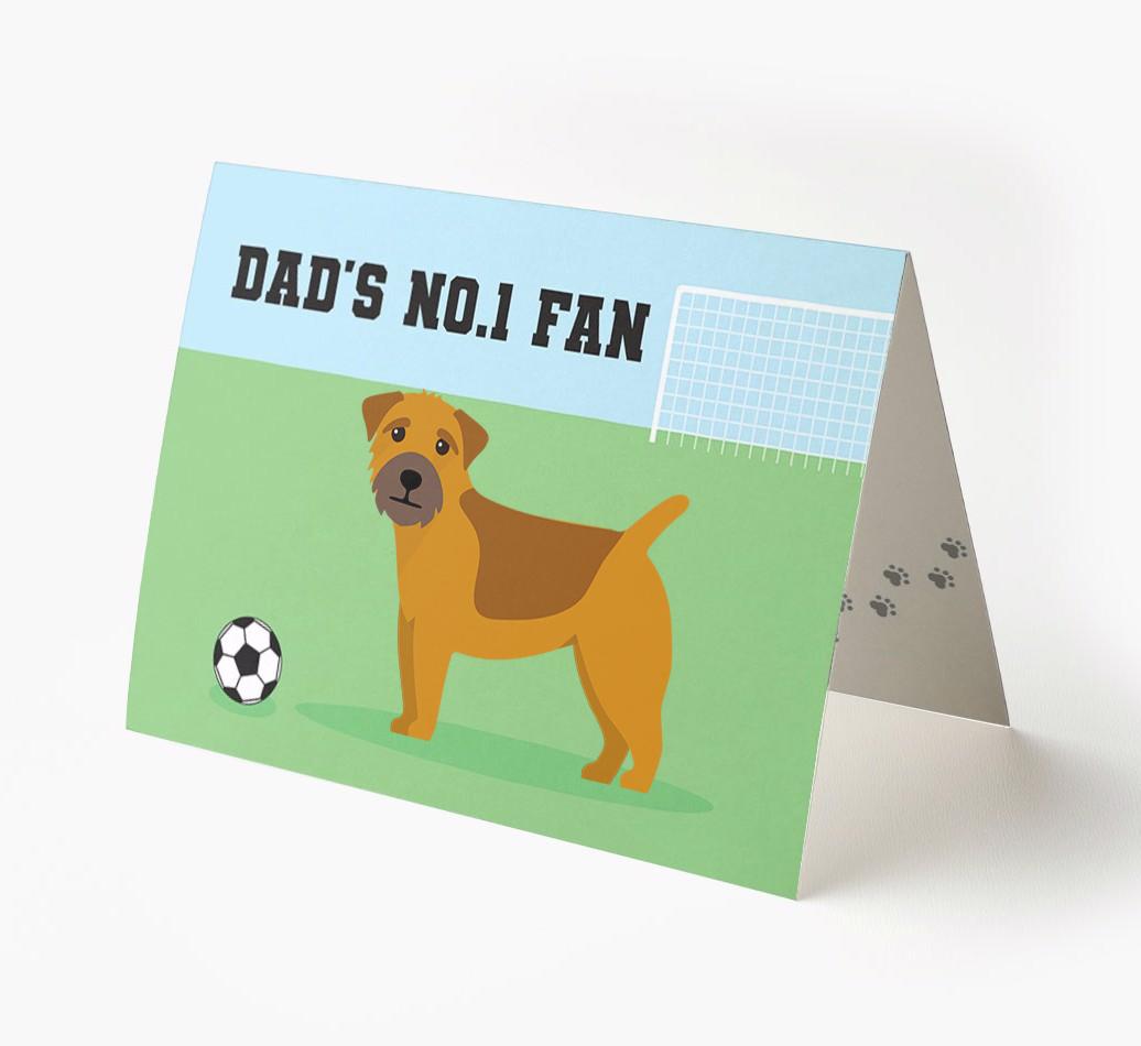 No.1 Fan - Football: Personalised {breedFullName} Card