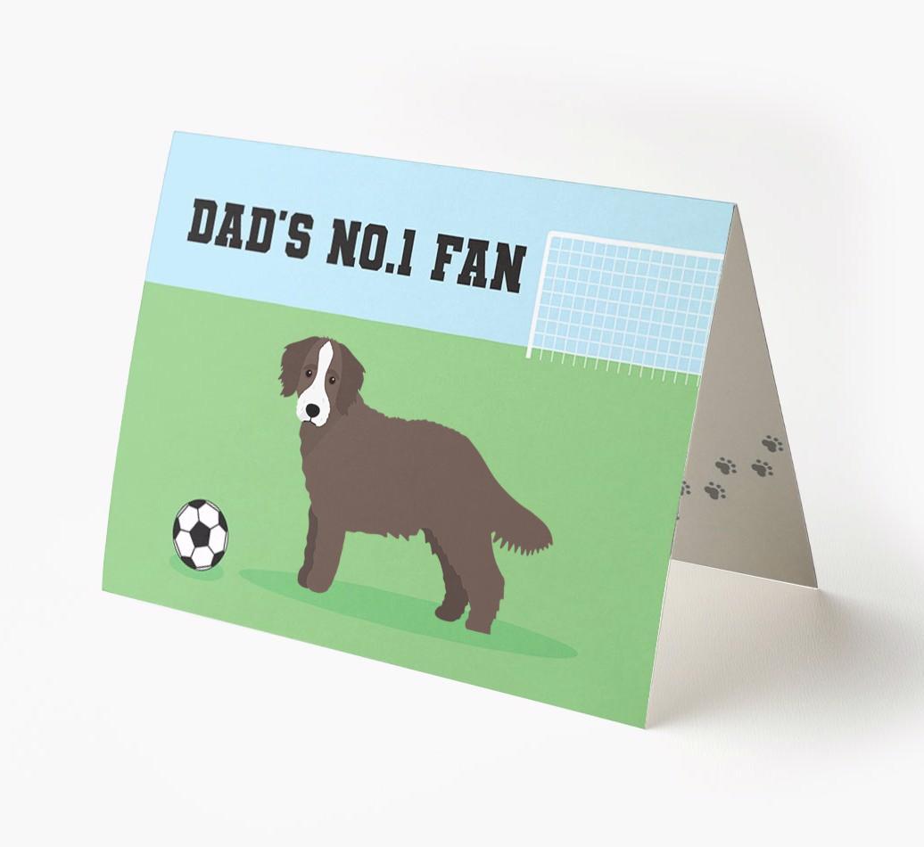 No.1 Fan - Football: Personalised {breedFullName} Card
