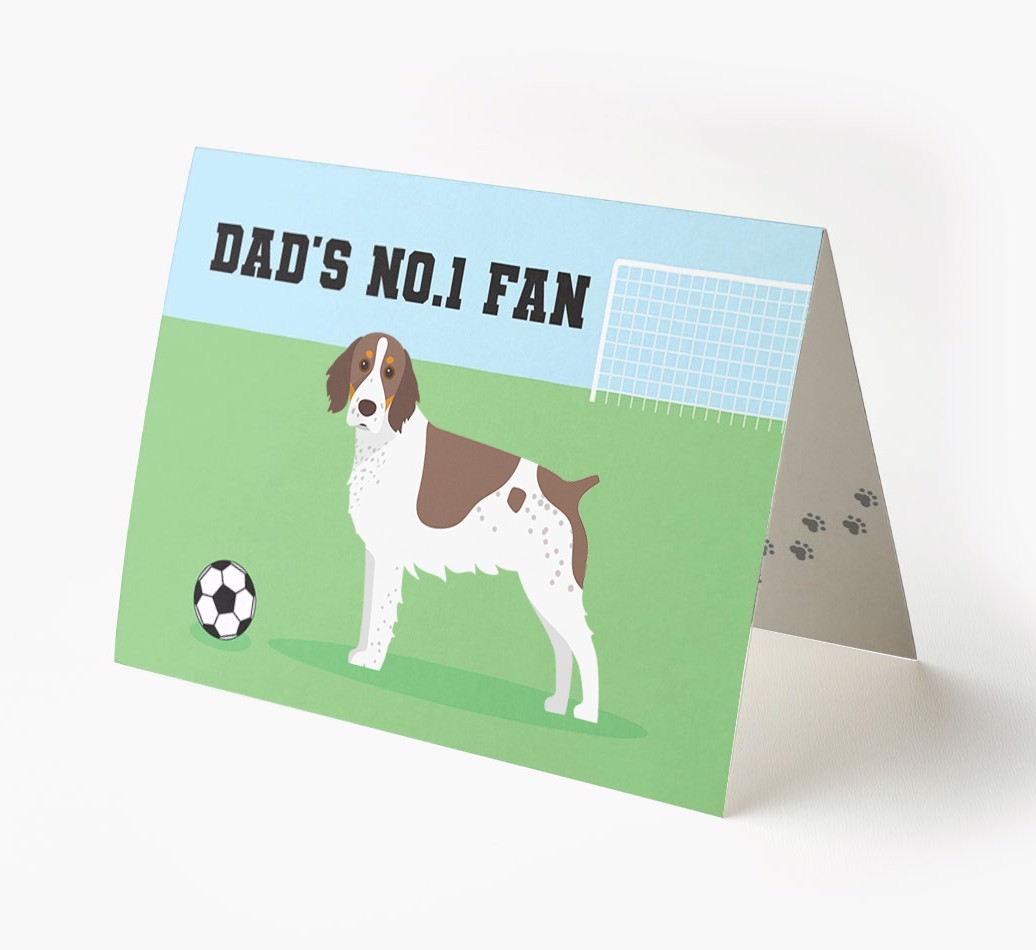 No.1 Fan - Football: Personalised {breedFullName} Card