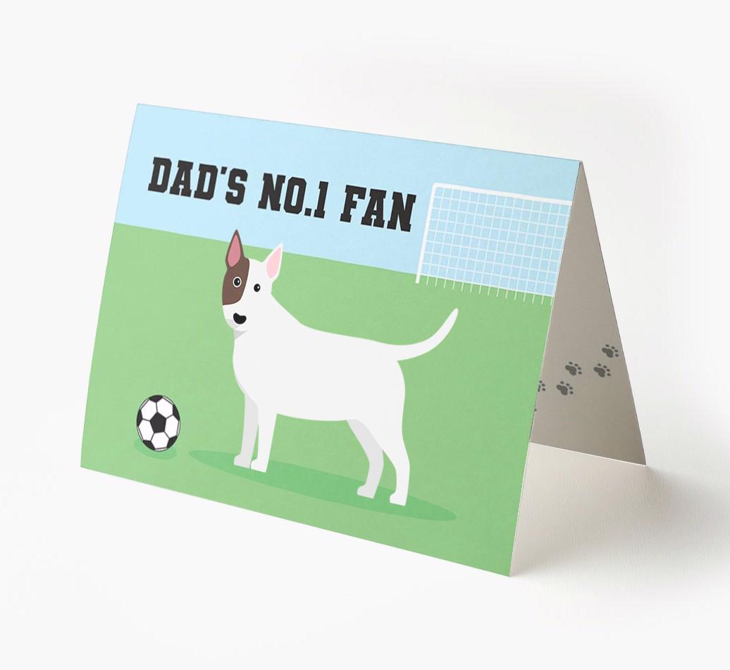 No.1 Fan - Football: Personalised {breedFullName} Card