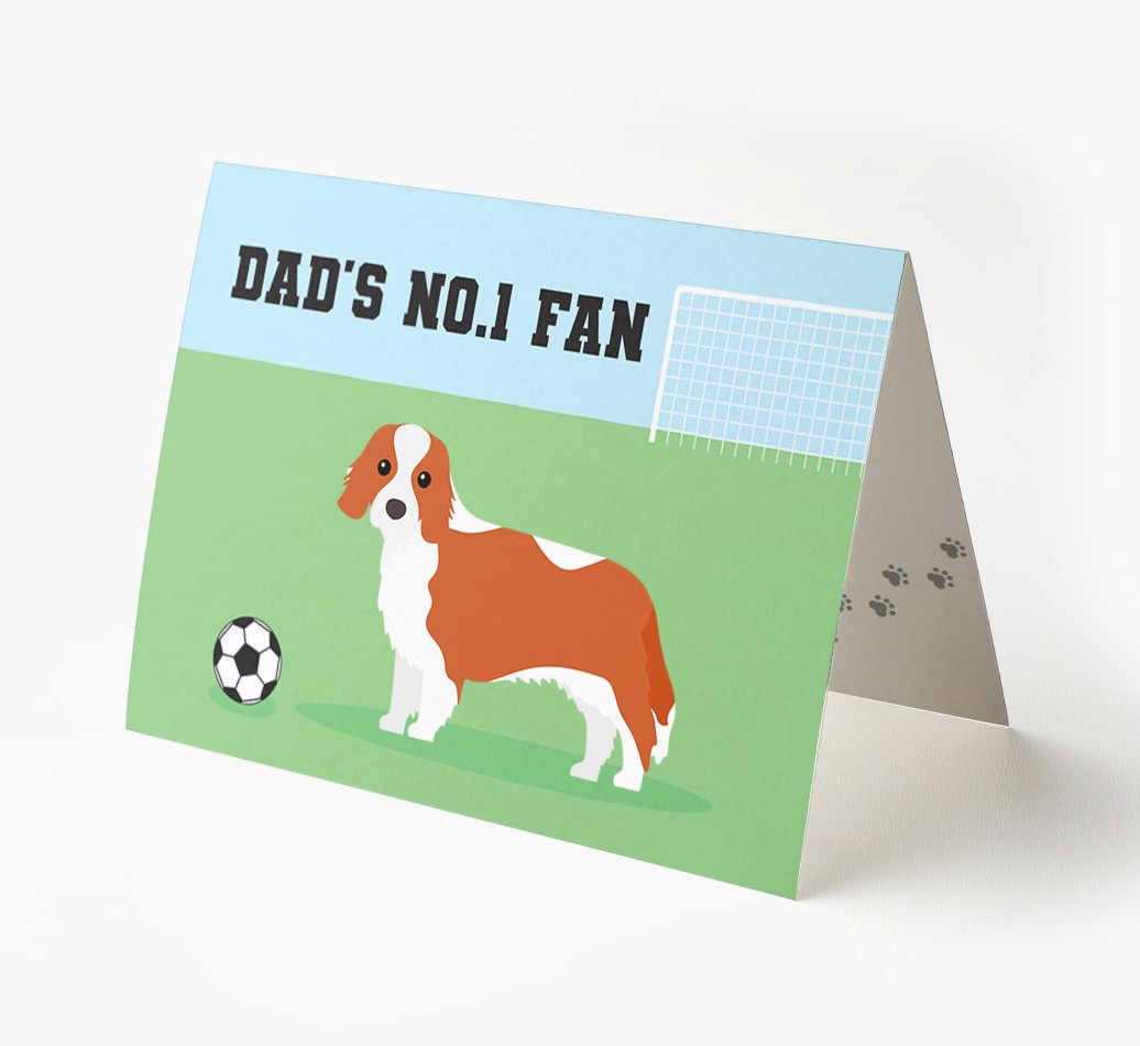 No.1 Fan - Football: Personalised {breedFullName} Card