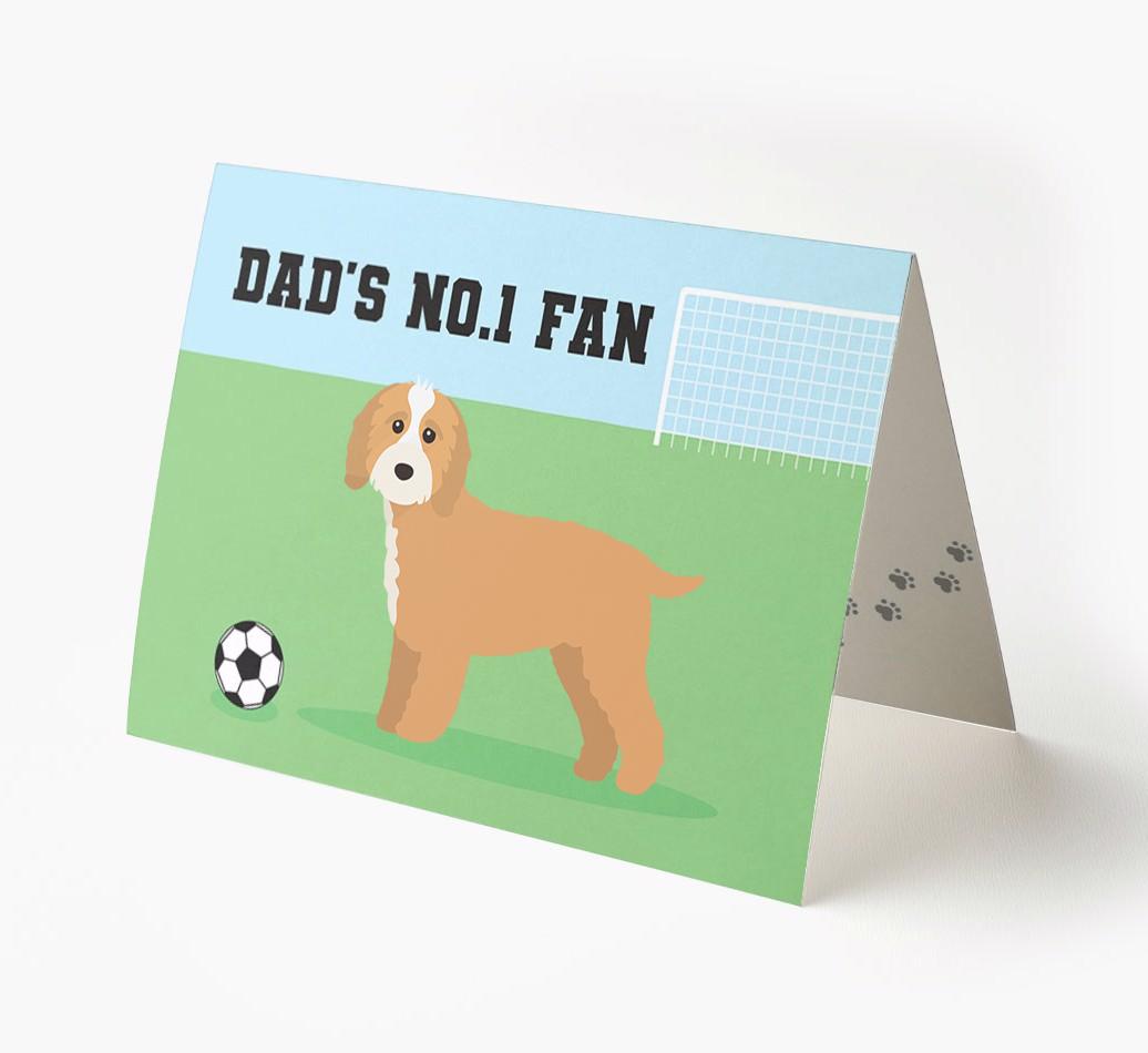 No.1 Fan - Football: Personalised {breedFullName} Card