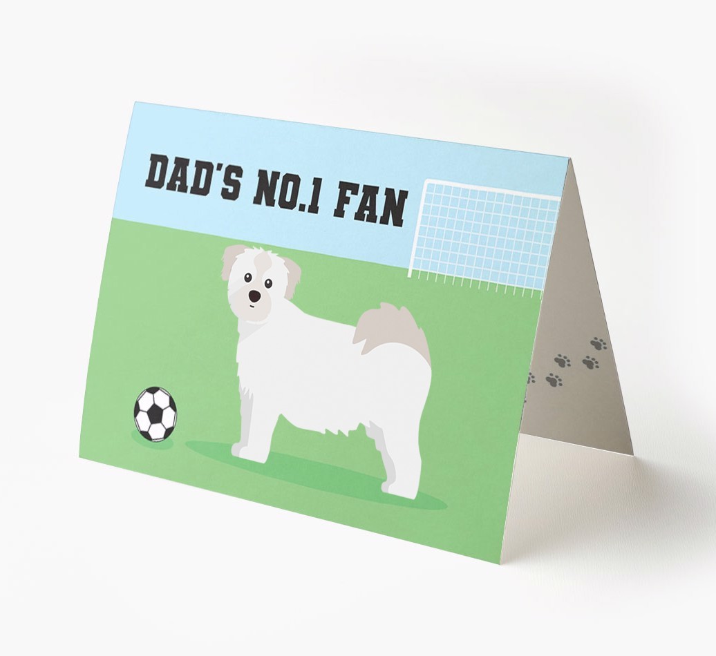 No.1 Fan - Football: Personalised {breedFullName} Card