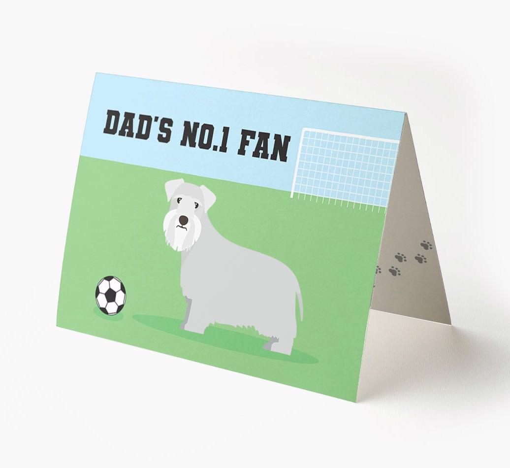 No.1 Fan - Football: Personalised {breedFullName} Card