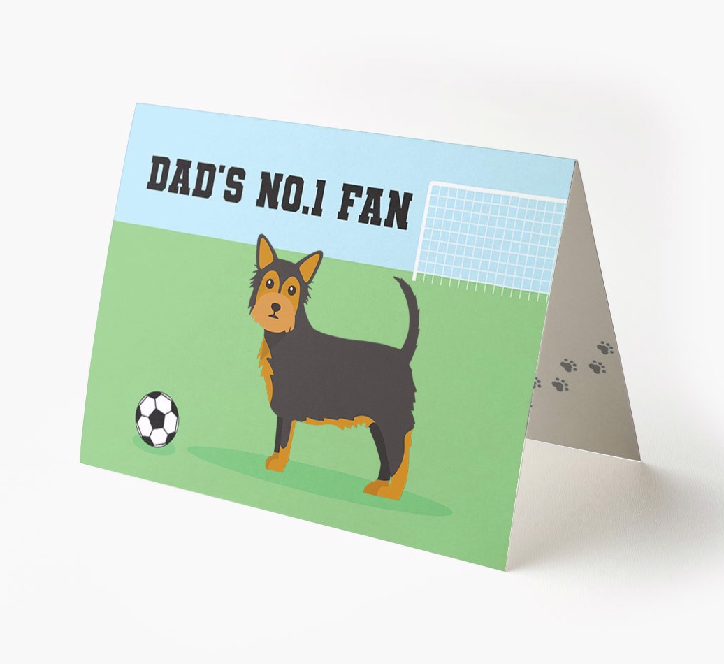 No.1 Fan - Football: Personalised {breedFullName} Card