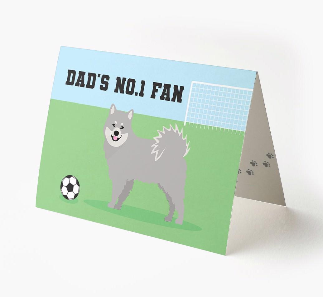 No.1 Fan - Football: Personalised {breedFullName} Card