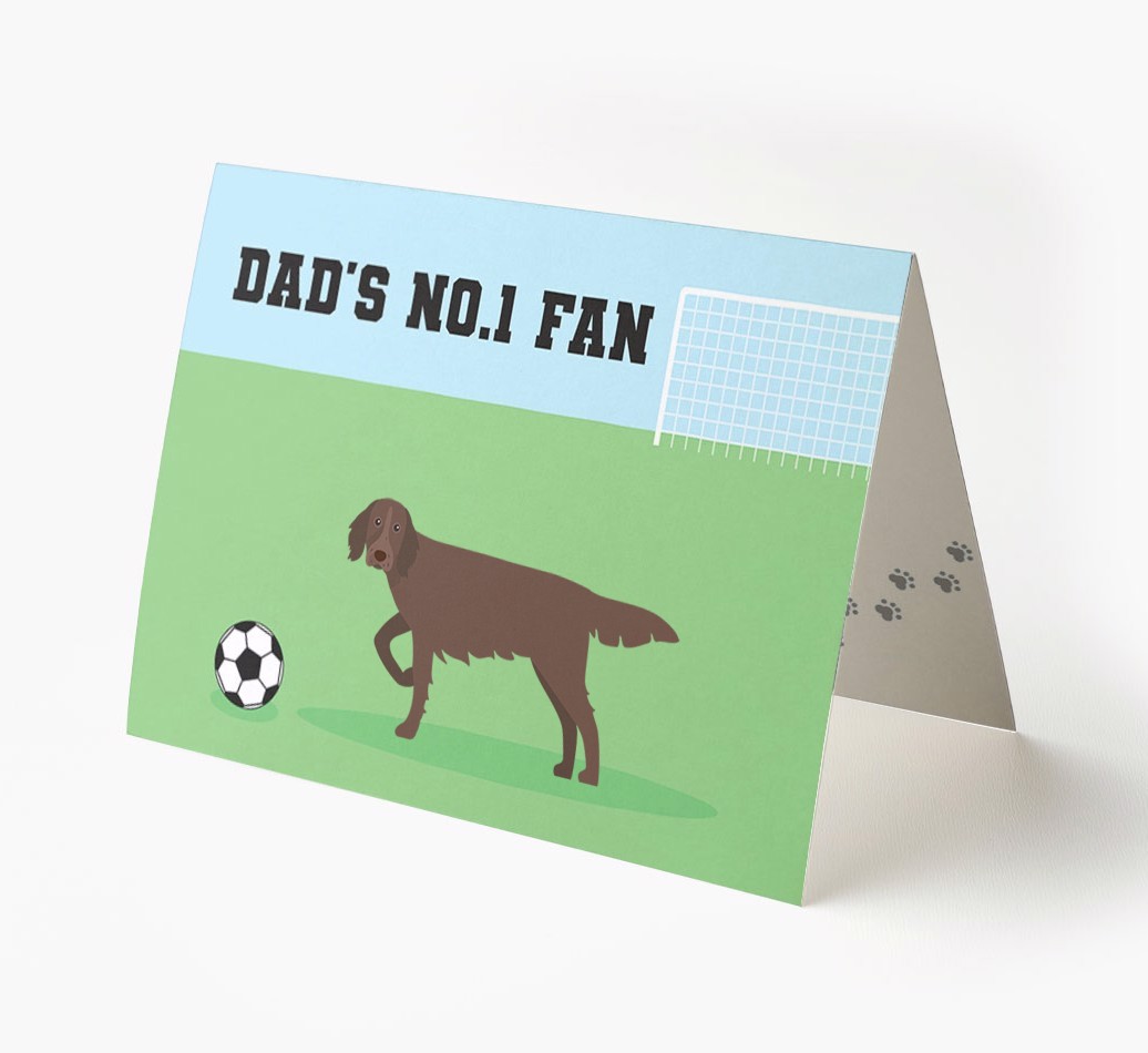 No.1 Fan - Football: Personalised {breedFullName} Card