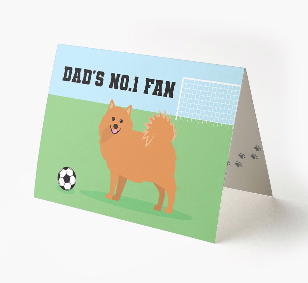 No.1 Fan - Football: Personalised {breedFullName} Card