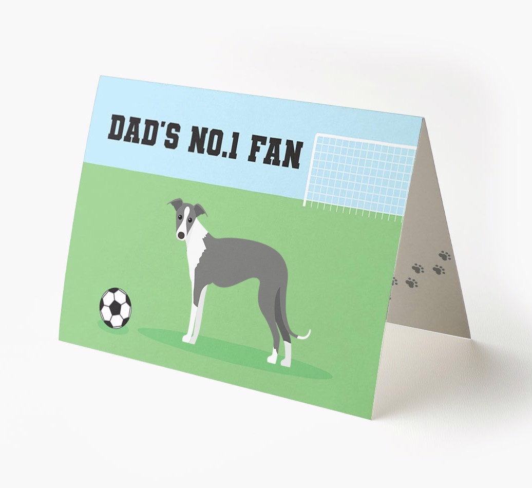 No.1 Fan - Football: Personalised {breedFullName} Card