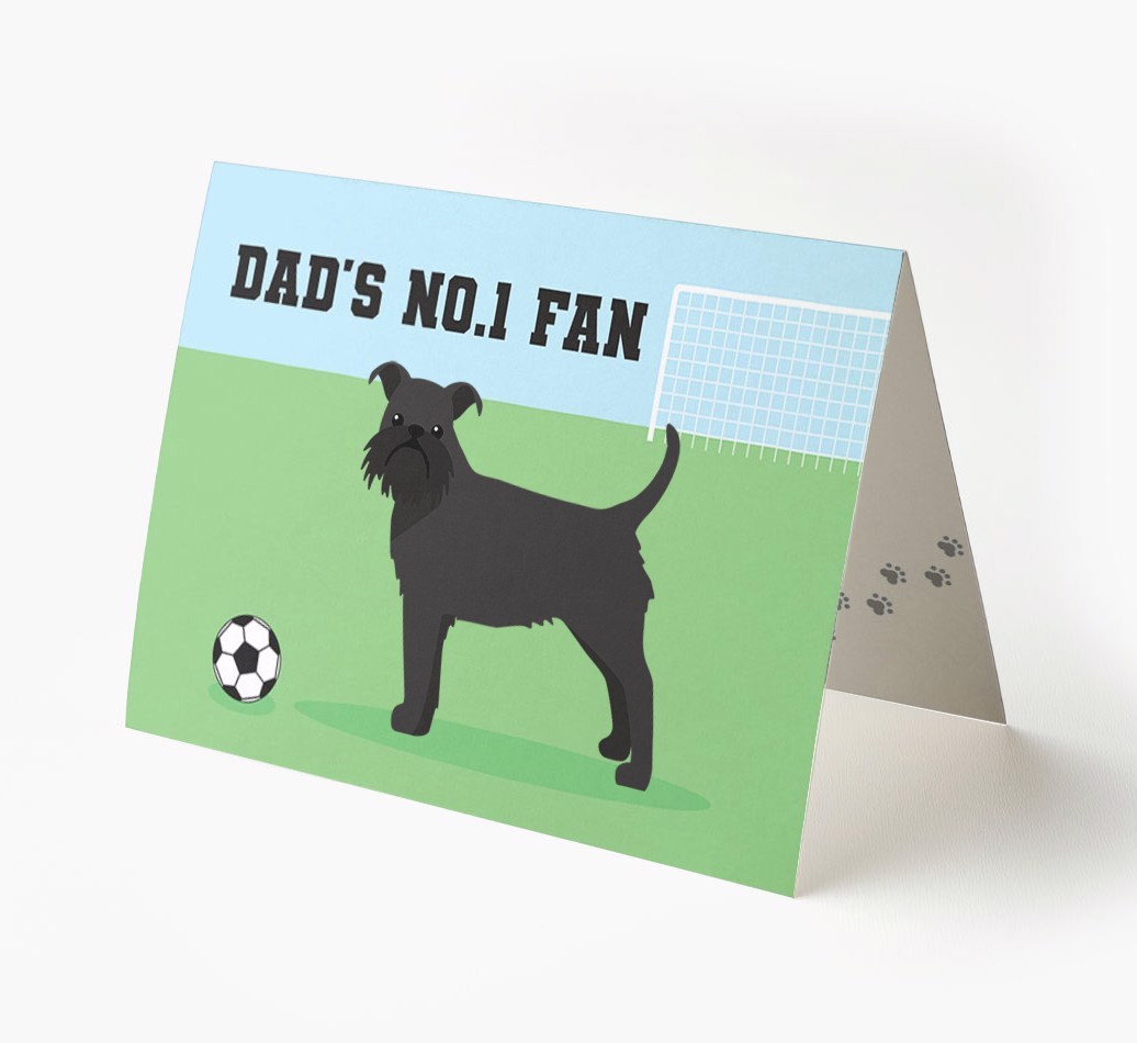 No.1 Fan - Football: Personalised {breedFullName} Card