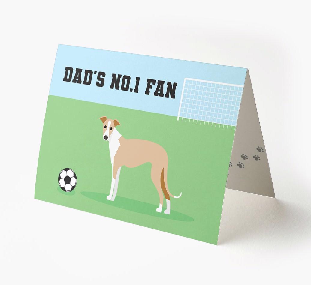 No.1 Fan - Football: Personalised {breedFullName} Card