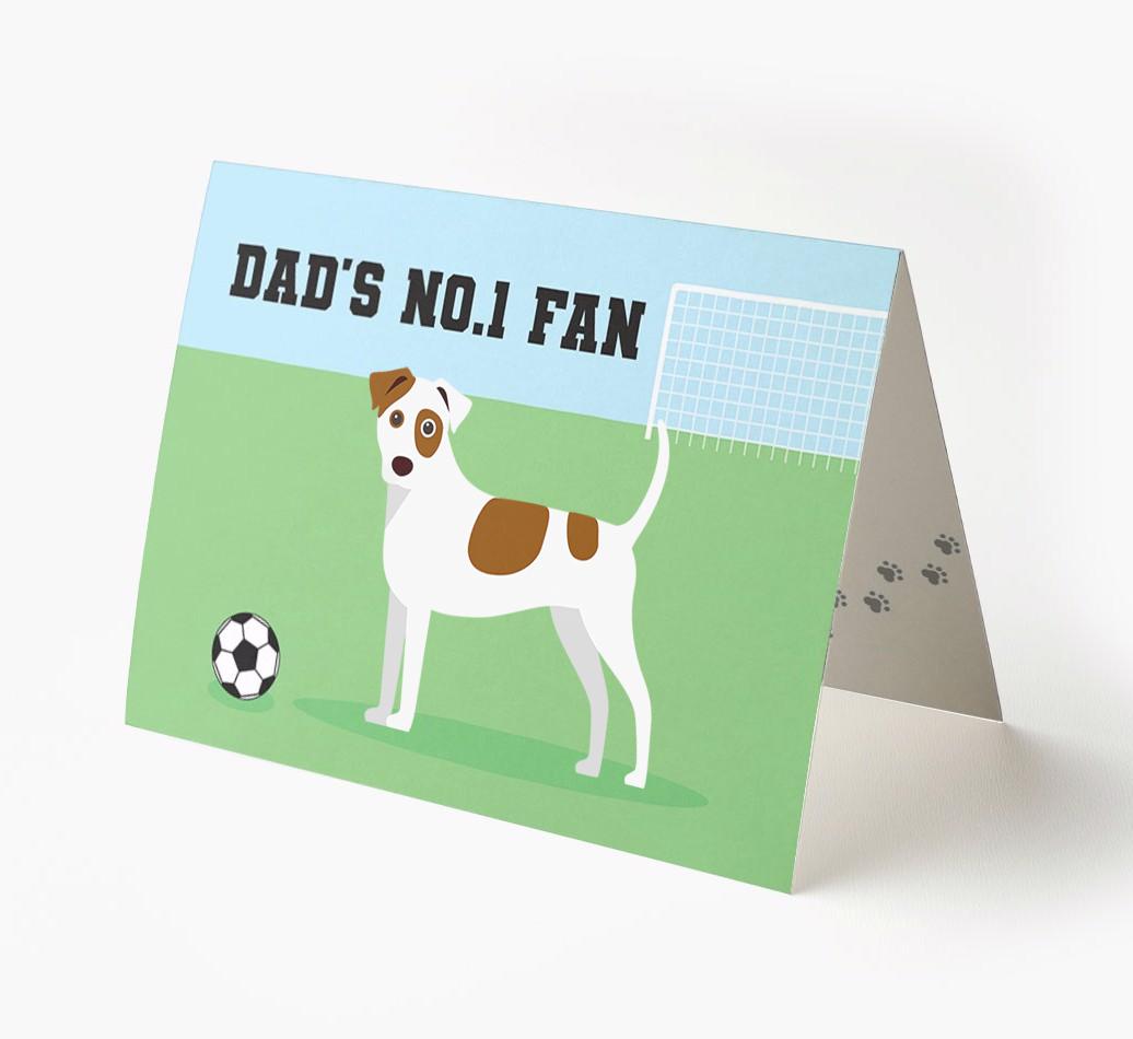 No.1 Fan - Football: Personalised {breedFullName} Card