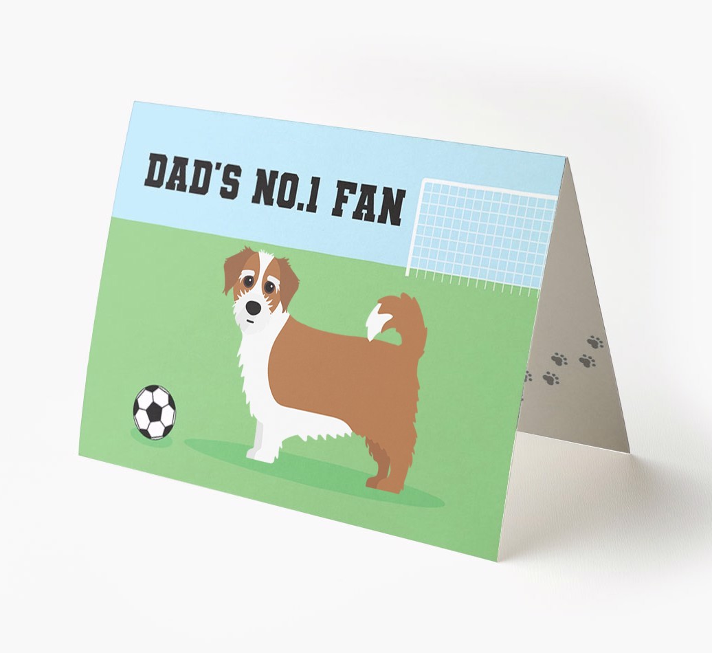 No.1 Fan - Football: Personalised {breedFullName} Card
